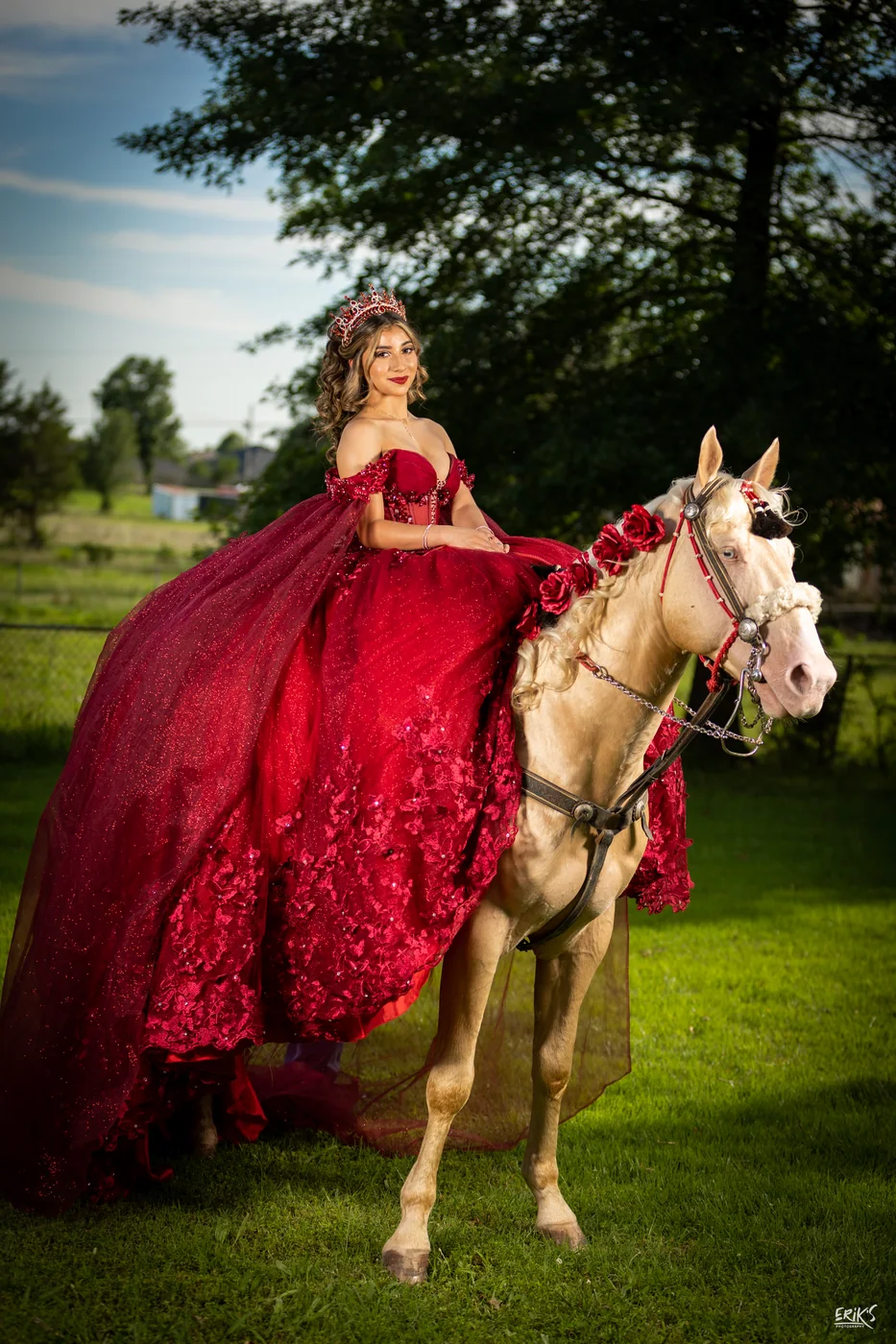 Retrato de quinceañera